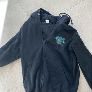 HORROR NIGHTS ZIPPER SWEATER